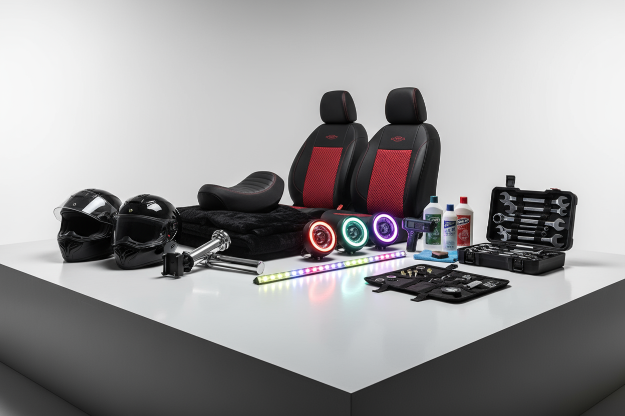 MOTOR  BIKE ACCESSORIES